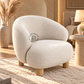 NORA BOUCLÉ SINGLE SOFA CHAIR