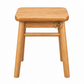 AVELIN RECTANGULAR SOLID WOOD LOW STOOL