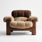 MILO PLUSH SOLID WOOD SINGLE SOFA CHAIR
