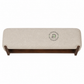 VELORA UPHOLSTERED SOLID WOOD BENCH WITH OPEN STORAGE SHELF