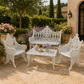IVORY HERITAGE METAL GARDEN SEATING SET