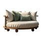 SEREN ROUND LOUNGE SINGLE SOFA CHAIR