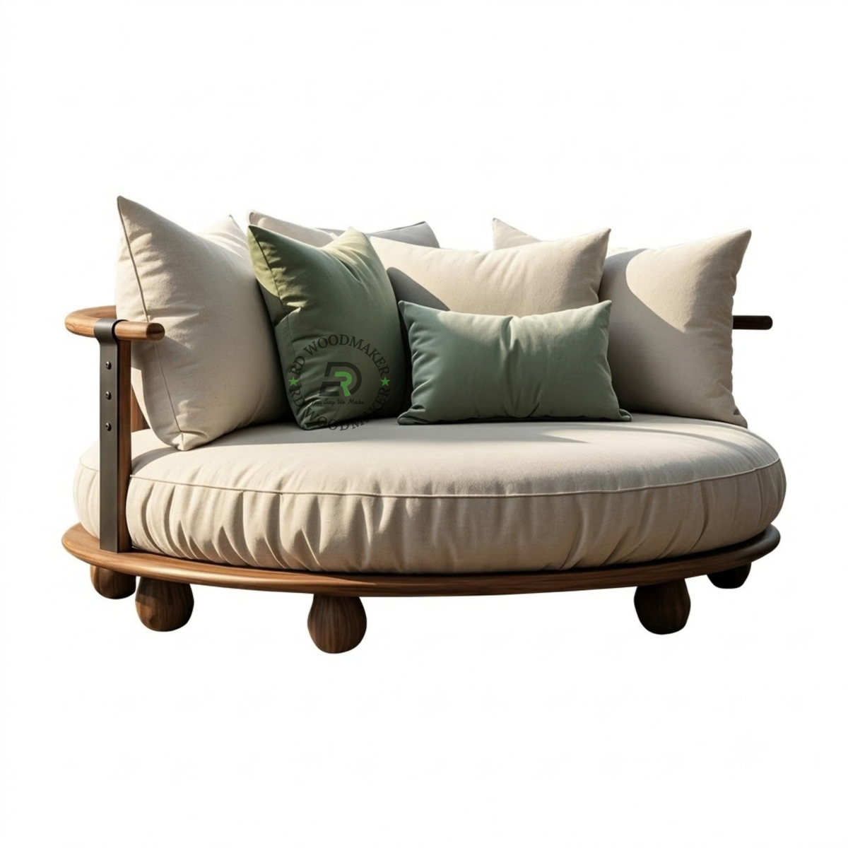 SEREN ROUND LOUNGE SINGLE SOFA CHAIR