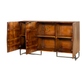 SCULPTED MODERN SOLID WOOD SIDEBOARD