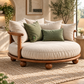 SEREN ROUND LOUNGE SINGLE SOFA CHAIR