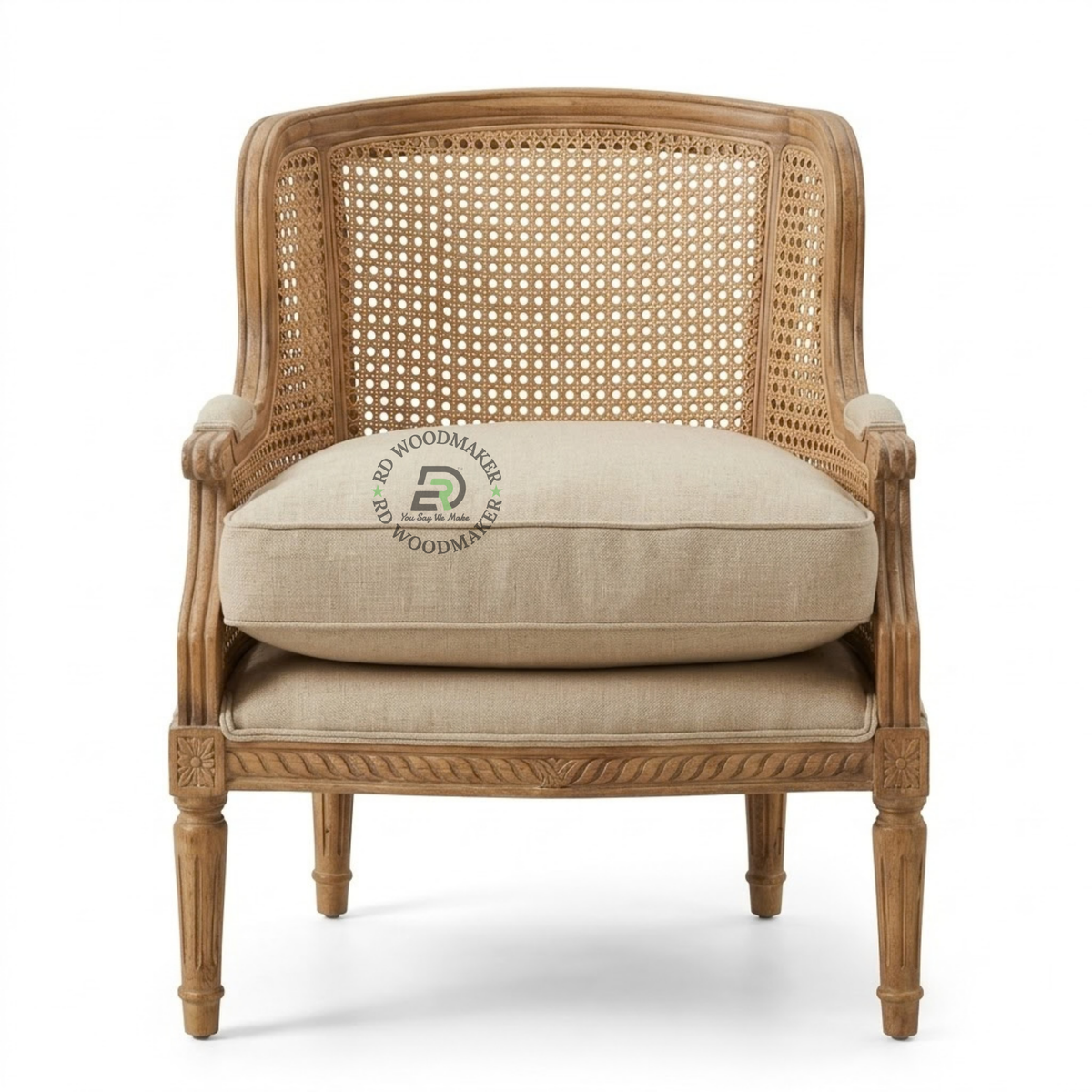 ELYSIA CANE SINGLE SOFA CHAIR