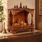 CLASSIC CARVED WOODEN POOJA MANDIR