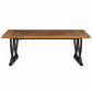 ORION INDUSTRIAL SOLID WOOD DINING TABLE