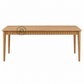 LINDEN REEDED SOLID WOOD DINING TABLE