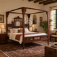 ROYAL HANDCARVED FOUR-POSTER WOODEN CANOPY BED