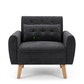 NOIR LOUNGE SINGLE SOFA CHAIR