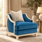 CELESTE CLASSIC BLUE SINGLE SOFA CHAIR