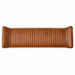 ZAYN CHANNEL-TUFTED UPHOLSTERED BENCH WITH CURVED ENDS