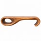 AUREN SCULPTURAL LOOP SOLID WOOD BENCH