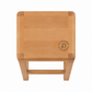 NOVA SQUARE SOLID WOOD COUNTER STOOL