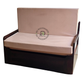 MULTIFUNCTIONAL WOODEN SOFA CUM PULL-OUT BED WITH CUSHIONS