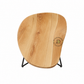 AXEL WOOD & BLACK METAL BAR STOOL