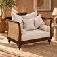 ARVIA CANE LOUNGE SINGLE SOFA CHAIR