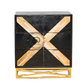 MODERN SIX-DOOR SOLID WOOD STORAGE CABINET