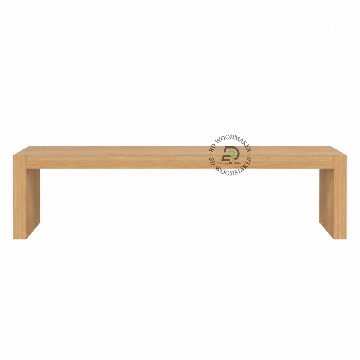 LYRA EXTRA-LONG MINIMAL SOLID WOOD BENCH