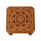 ZAIRA HAND-CARVED TRADITIONAL SOLID WOOD STOOL