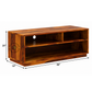 SOREN OPEN-SHELF SOLID WOOD MEDIA CONSOLE