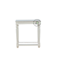 FARMHOUSE SOLID WOOD CONSOLE TABLE WITH CANE SHELF
