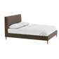 MODERN UPHOLSTERED PLATFORM BED