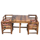 MOSAIC CUSHION WOODEN DINING SET