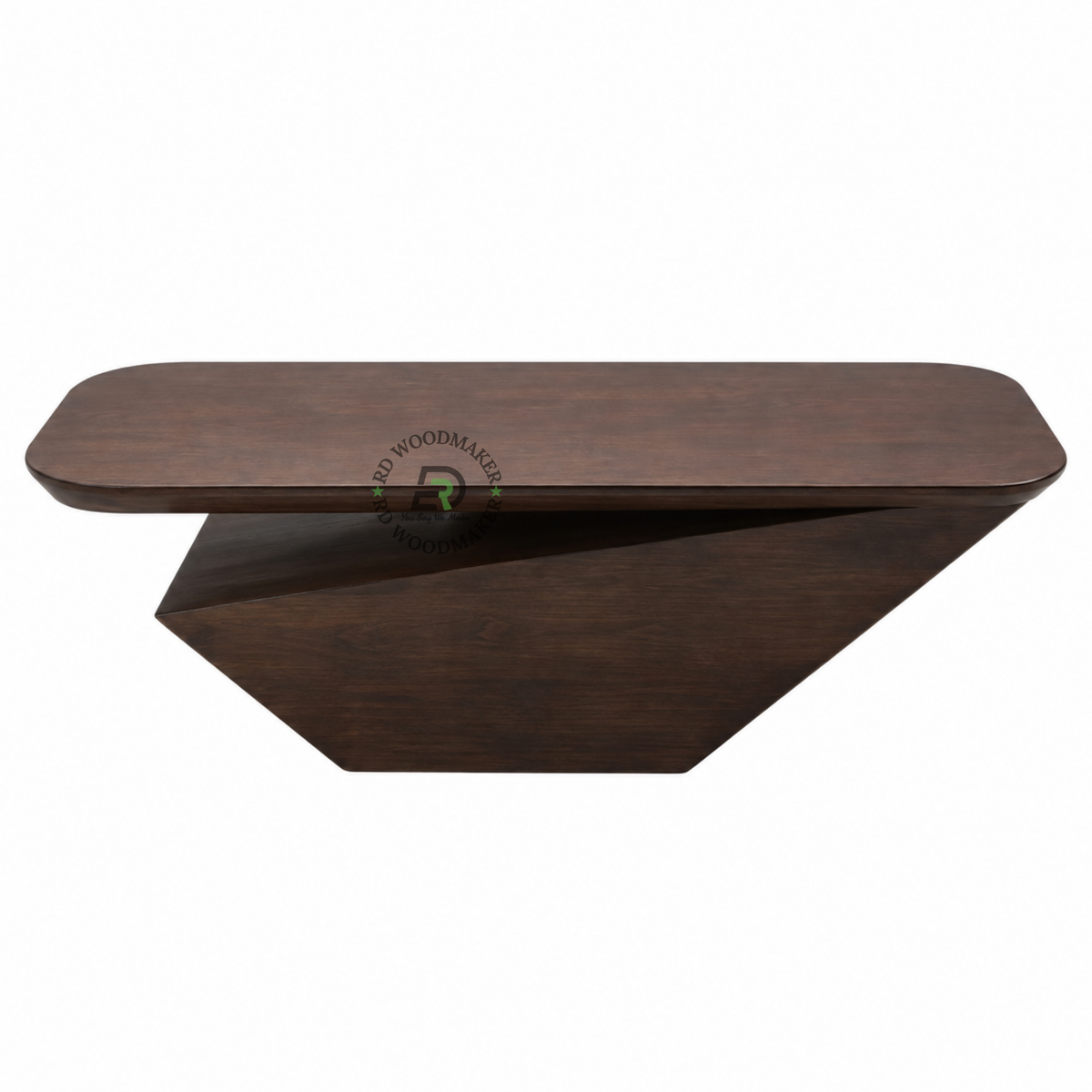 VYRO SCULPTURAL SOLID WOOD TABLE