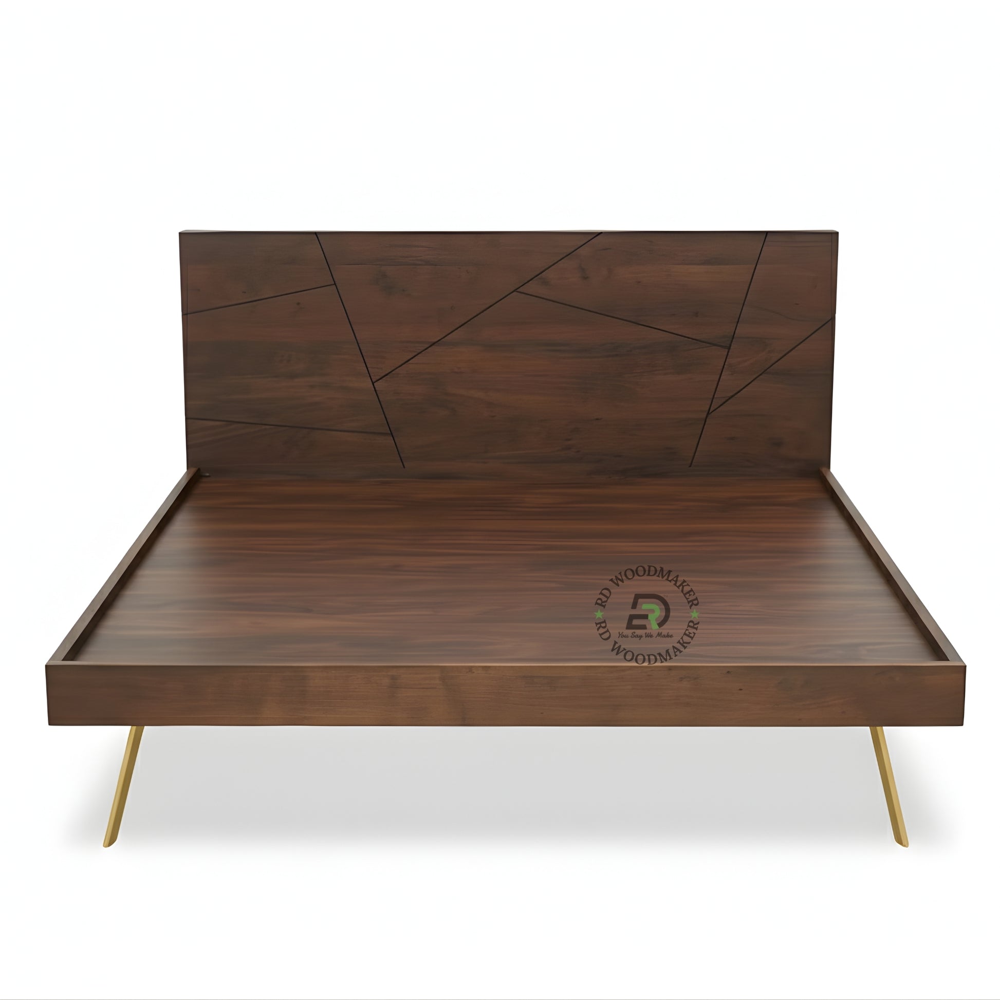GEOMETRIC LINEAR PLATFORM BED