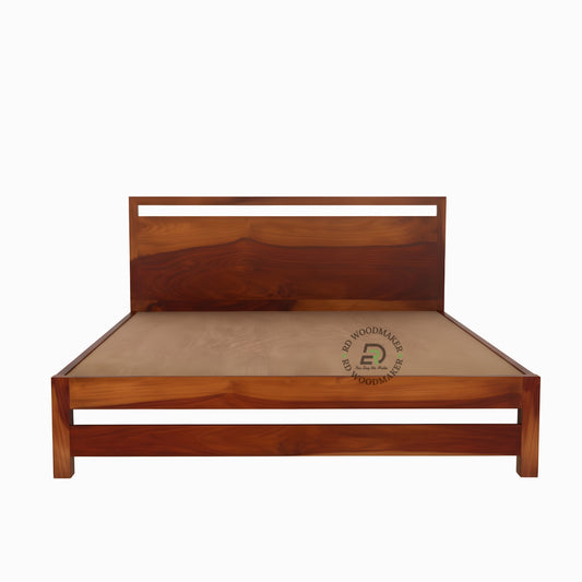 NATURA PANEL WOODEN BED