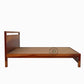 NATURA PANEL WOODEN BED