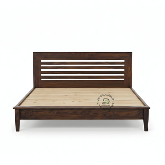 STRATA SLAT MODERN WOODEN BED