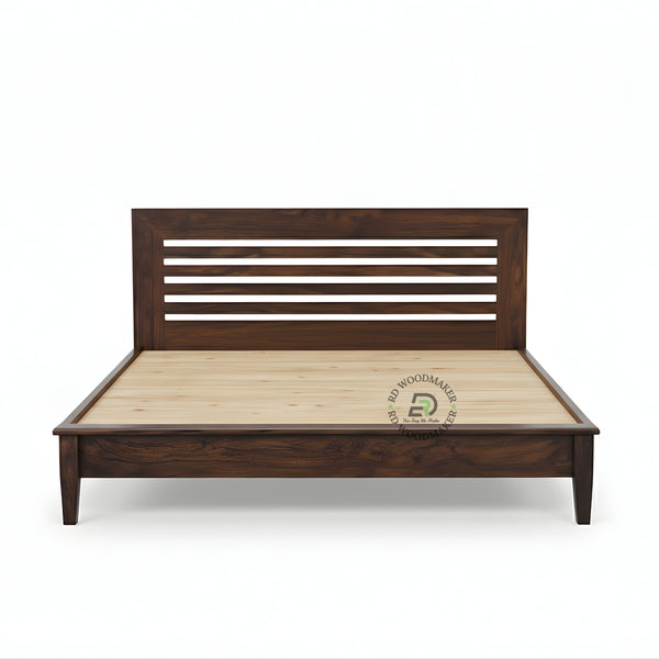 STRATA SLAT MODERN WOODEN BED