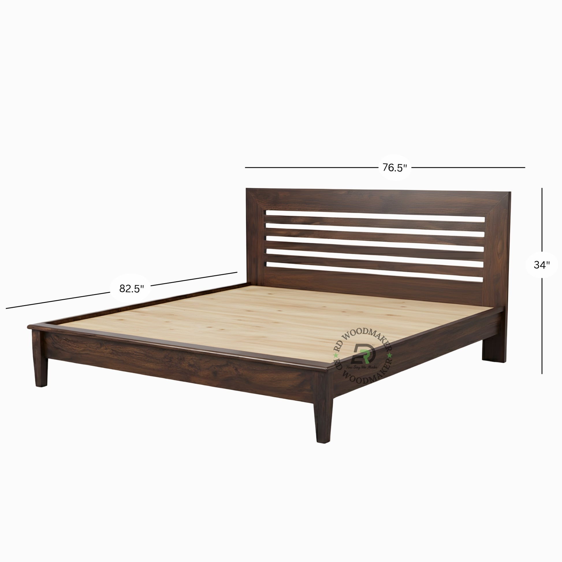 STRATA SLAT MODERN WOODEN BED
