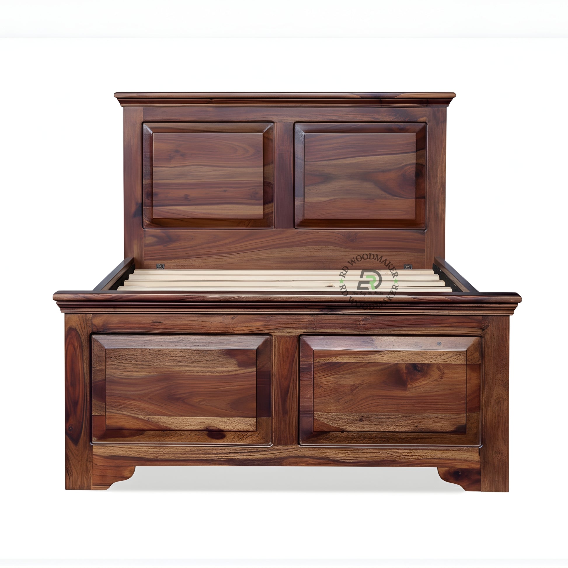 HERITAGE PANEL SOLID WOOD BED
