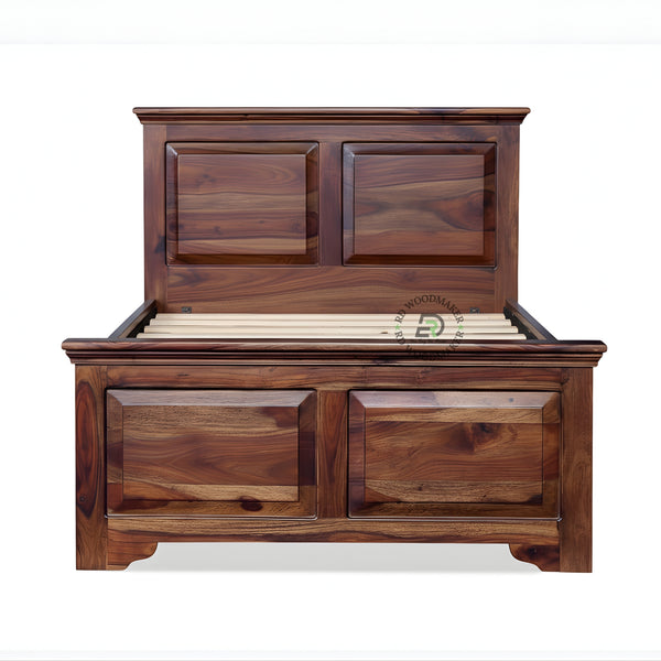 HERITAGE PANEL SOLID WOOD BED