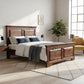 HERITAGE PANEL SOLID WOOD BED