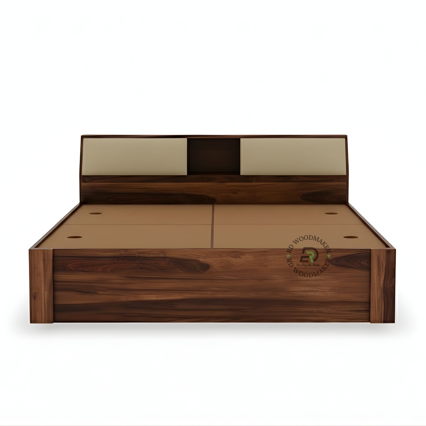 LUXORA STORAGE WOODEN BED