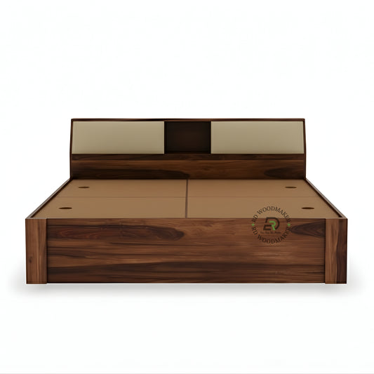 LUXORA STORAGE WOODEN BED