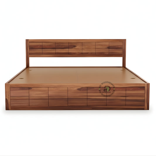 GRIDLINE STORAGE WOODEN BED