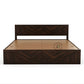 CHEVRON LUXE STORAGE WOODEN BED