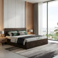CHEVRON LUXE STORAGE WOODEN BED