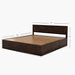 CHEVRON LUXE STORAGE WOODEN BED
