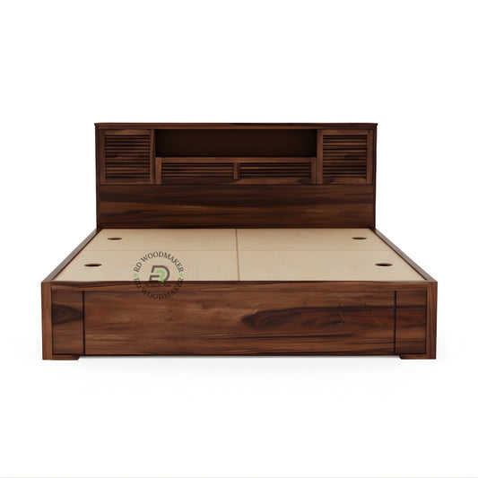 SMARTLINE STORAGE WOODEN BED