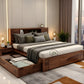 SMARTLINE STORAGE WOODEN BED