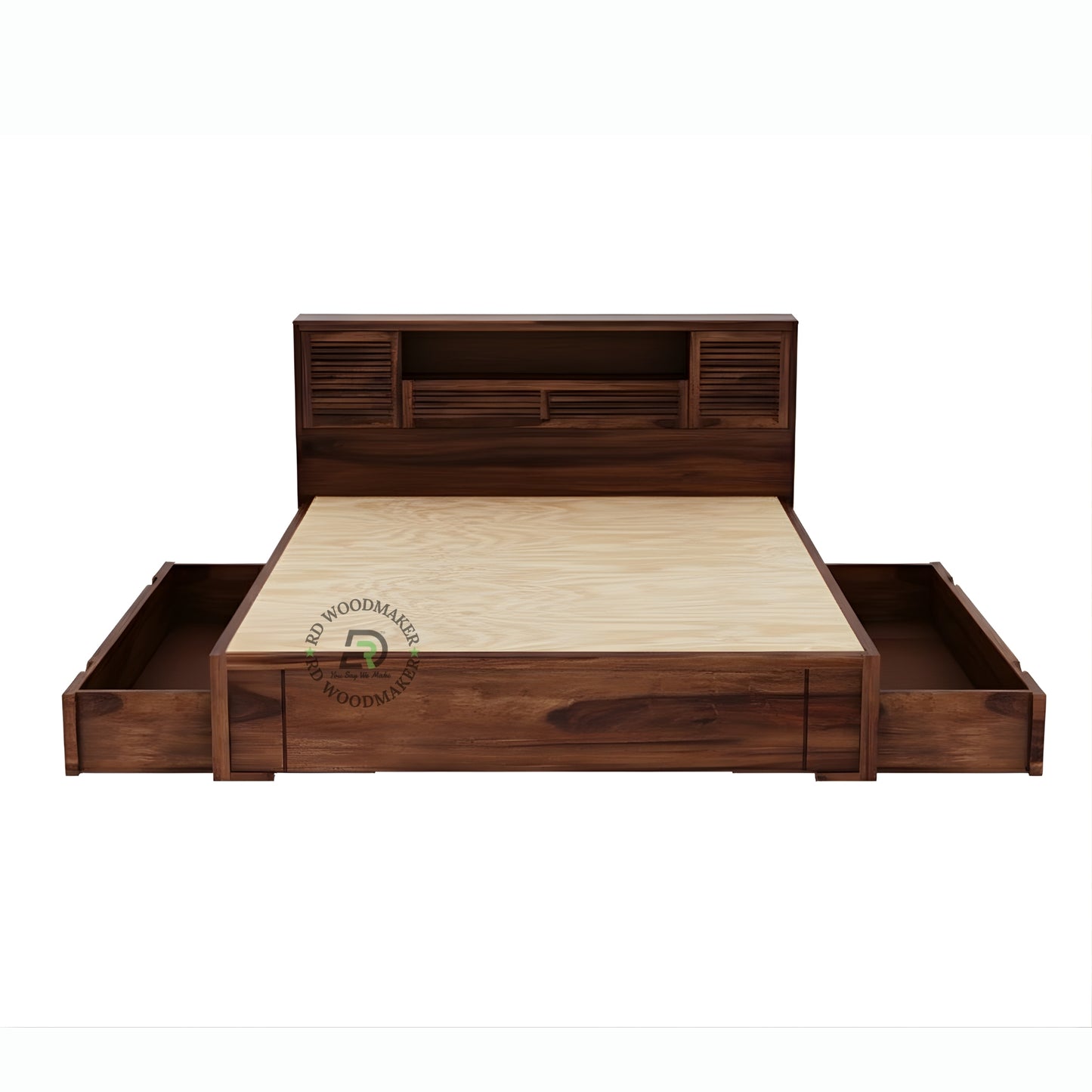 SMARTLINE STORAGE WOODEN BED