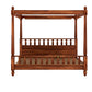ROYAL POSTER CANOPY WOODEN BED