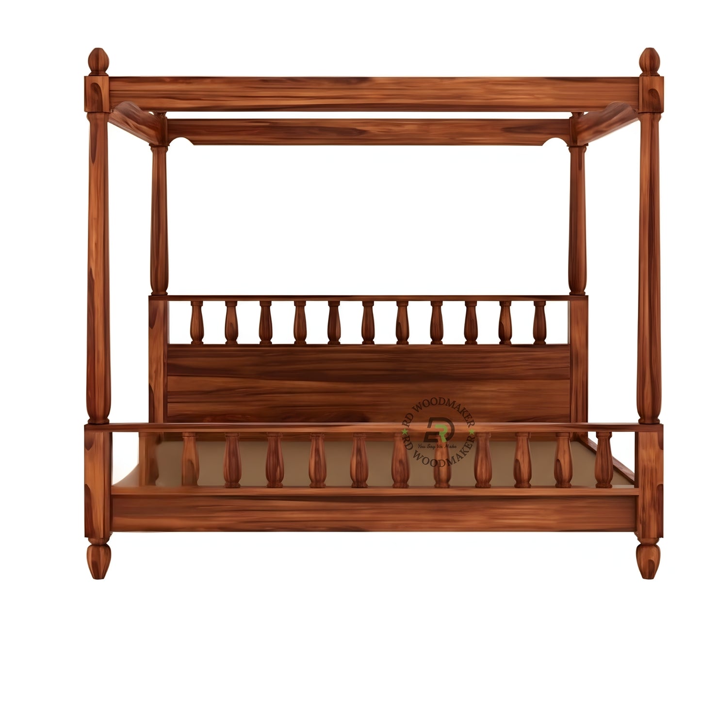 ROYAL POSTER CANOPY WOODEN BED
